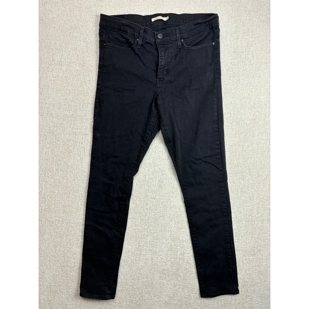 Levis 311 Shaping Skinny Jeans Womens 32x30 Black Mid Rise Stretch 19626-0314